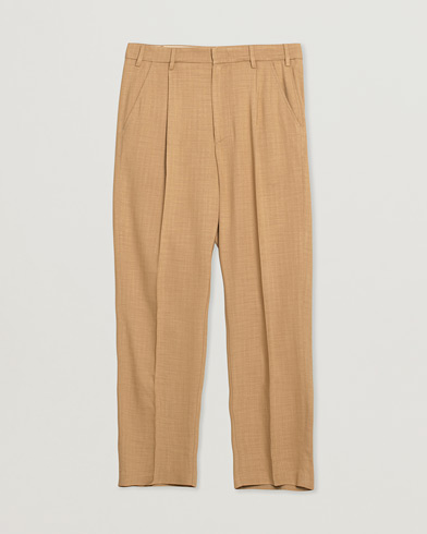 Barena Talon Pleated Trousers Khaki