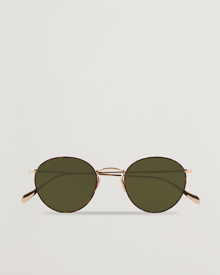 Pre-owned Oliver Peoples 0OV1186S Sunglasses Gold/Tortoise – Brun