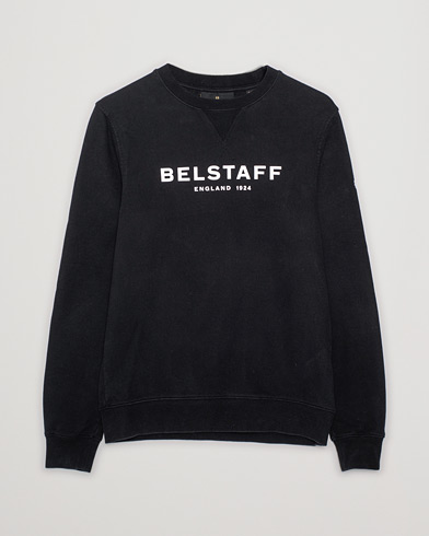 Herr | Pre-owned | Pre-owned | Belstaff 1924 Crew Neck Logo Sweat Black