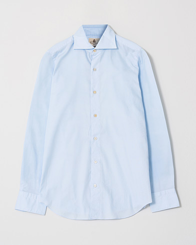 Herr | Care of Carl Pre-owned | Pre-owned | Finamore Napoli Tokyo Original Chambray Shirt Light Blue 39 - M