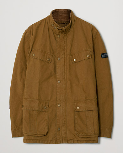 Herr | Care of Carl Pre-owned | Pre-owned | Barbour International Summer Wash Duke Casual Jacket Khaki Sand L