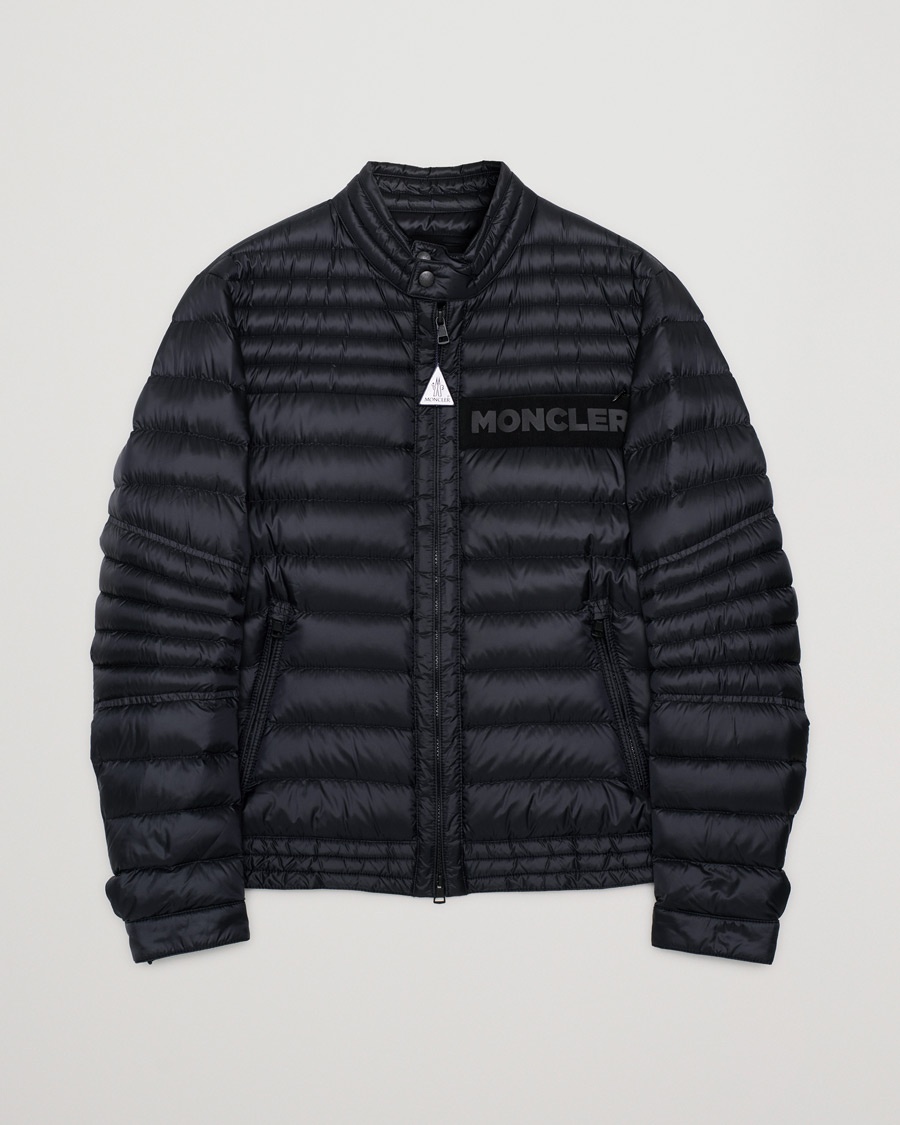 Pre-owned Moncler Conques Down Jacket Black – Svart
