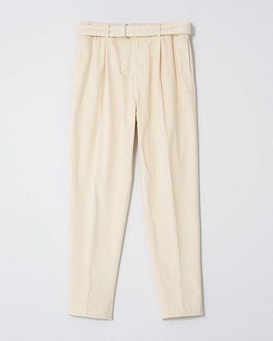 Herr | Care of Carl Pre-owned | Pre-owned | Altea Slim Fit Corduroy Trousers Ivory S