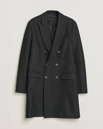 Herr | Pre-owned | Pre-owned | AMI Double Breasted Coat Black 50