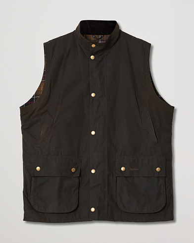 Herr | Care of Carl Pre-owned | Pre-owned | Barbour Lifestyle New Westmorland Waxed Vest Olive
