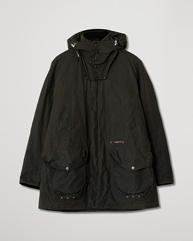 Herr | Care of Carl Pre-owned | Pre-owned | Barbour Gold Standard Supa Beaufort Wax Jacket Sage
