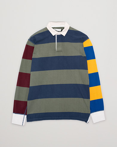 Herr | Pre-owned Tröjor | Pre-owned | Drake's Striped Cotton Rugby Multi S
