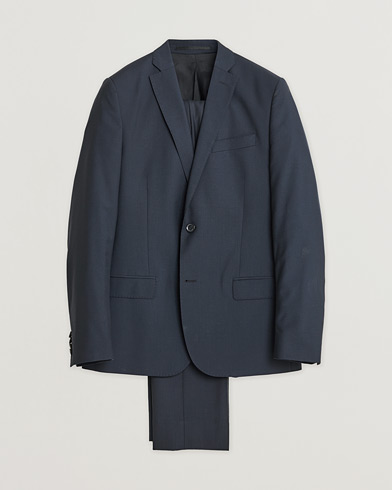 Pre-owned J.Lindeberg Hopper Dressed Wool Suit Navy 50 – Blå