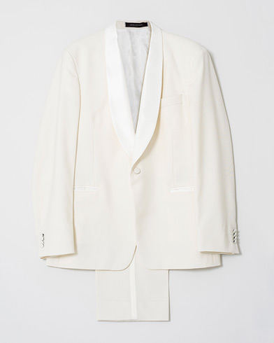 Herr | Care of Carl Pre-owned | Pre-owned | Oscar Jacobson Figaro Light Wool Tuxedo Creme 54