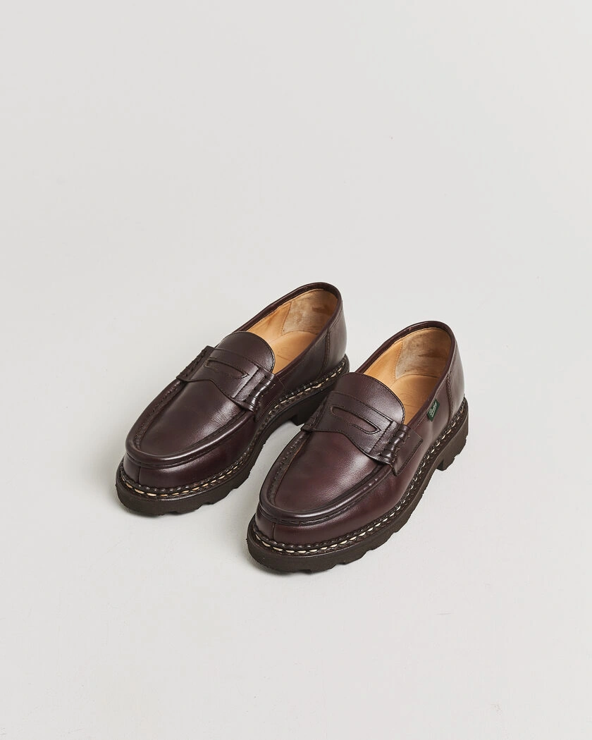 Pre-owned Paraboot Reims Loafer Cafe UK7 - EU41 – Brun