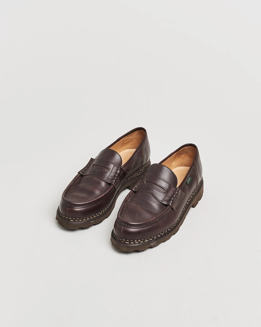 Pre-owned Paraboot Reims Loafer Cafe UK8,5 - EU42,5 – Brun