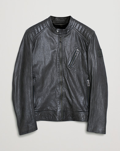 Herr | Pre-owned | Pre-owned | Belstaff V Racer 2.0 Leather Jacket Dark Grey