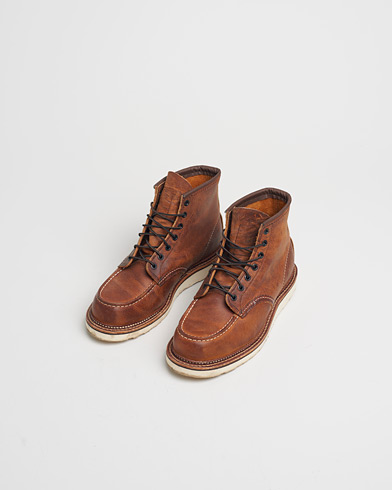 Herr | Pre-owned Skor | Pre-owned | Red Wing Shoes Moc Toe Boot Copper Rough/Tough Leather
