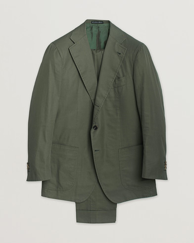 Pre-owned Orazio Luciano Cotton Suit Green 50 – Grön