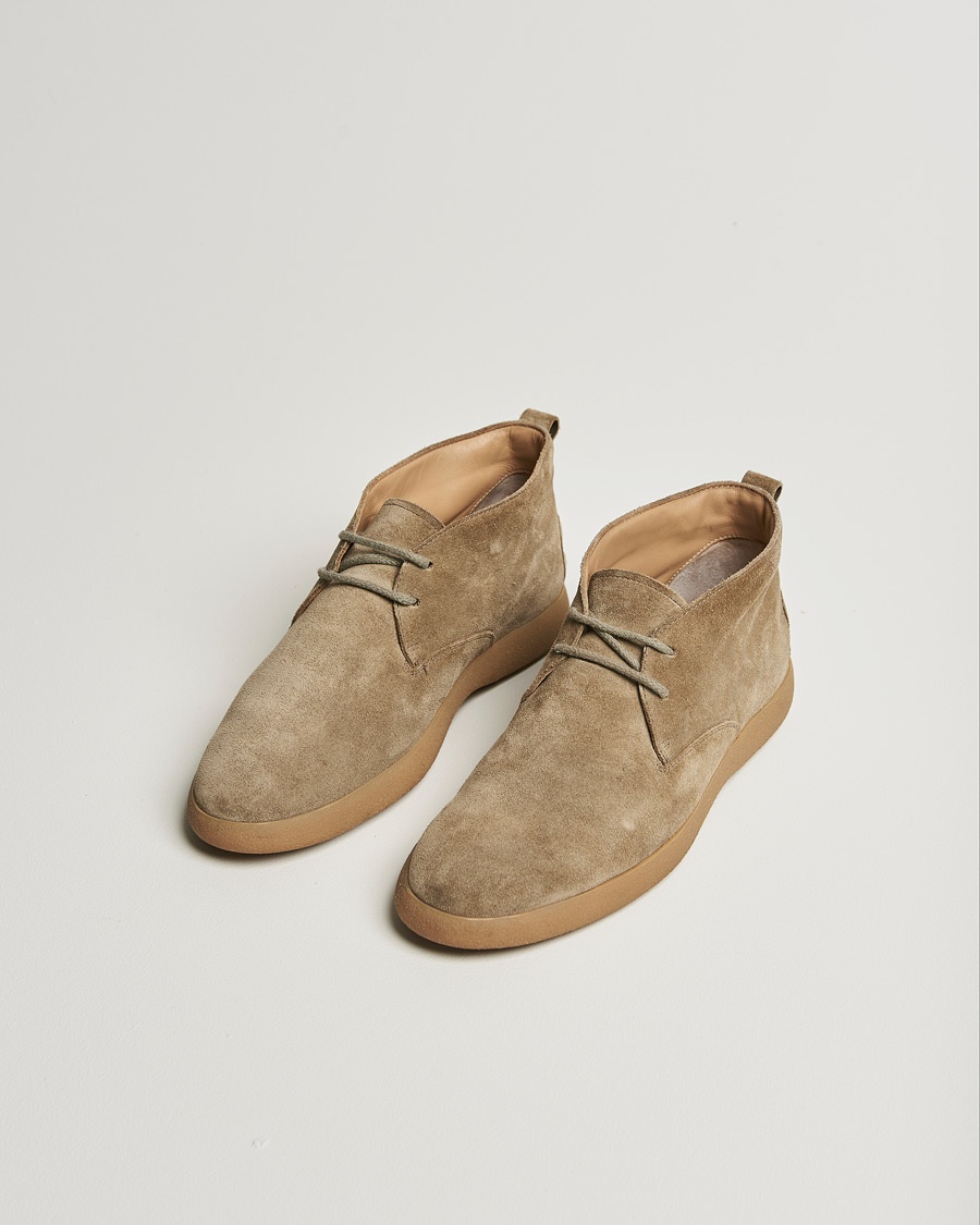 Herr | Pre-owned Spring & Summer | Pre-owned | Tod's Gommino Chukka Boots Taupe Suede