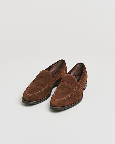 Herr | Pre-owned | Loake 1880 Grant Shadow Sole Brown Suede