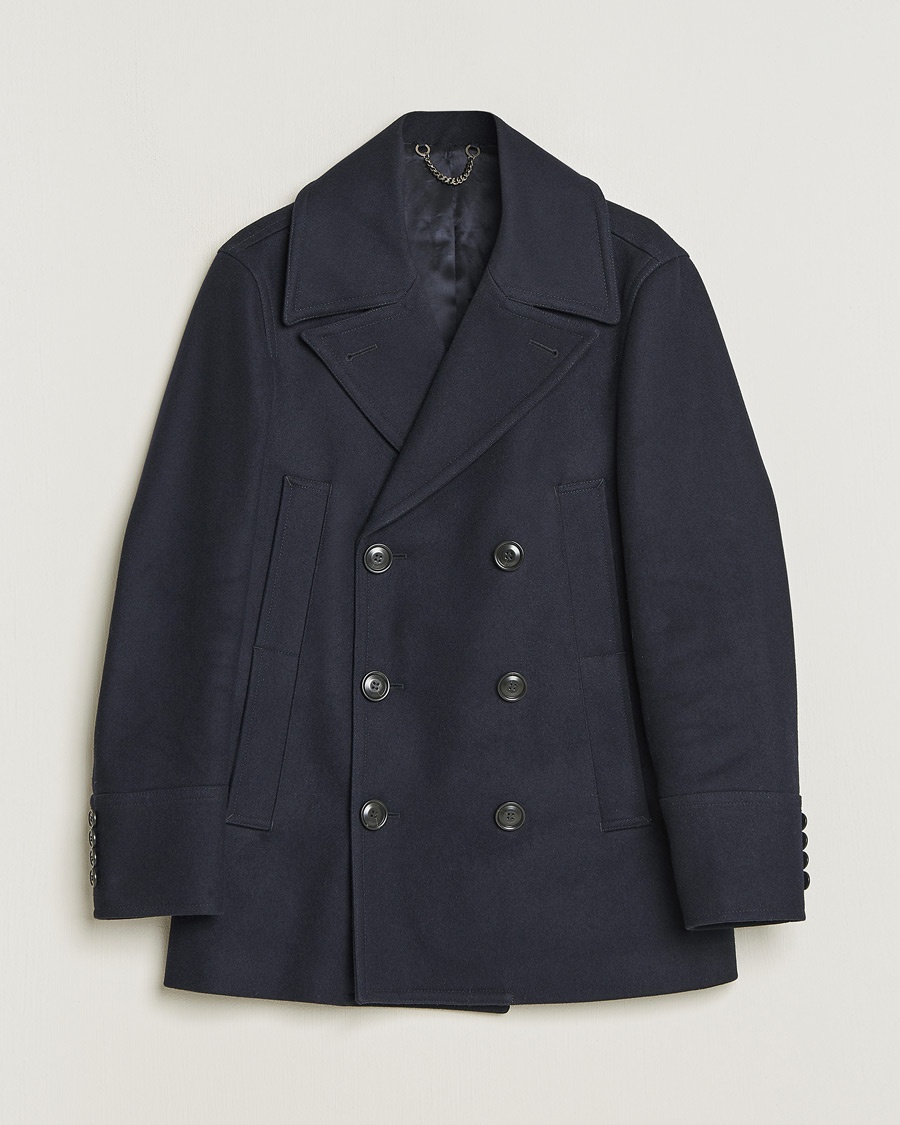 Herr | Pre-owned kläder & skor | Pre-owned | Tiger of Sweden Peacoat Wool Navy 48