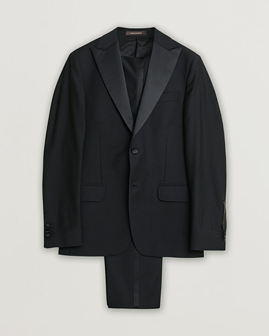 Herr | Pre-owned | Oscar Jacobson Elder & Denz Wool Tuxedo Black 46