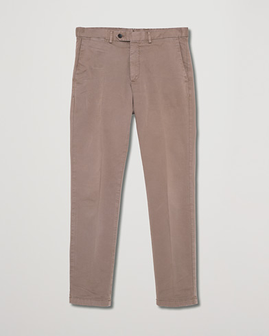 Herr | Pre-owned Byxor | Pre-owned | Oscar Jacobson Danwick Cotton Trousers Light Brown