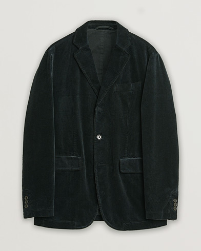 Herr | Pre-owned | Aspesi Corduroy Blazer Emerald S