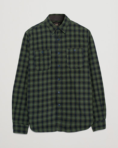 Herr | Pre-owned Skjortor | Pre-owned | RRL Farrell Double Pocket Shirt Green S