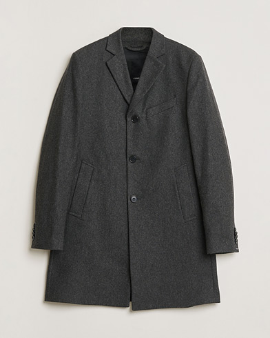 Pre-owned J.Lindeberg Wool Coat Grey 50 – Grå