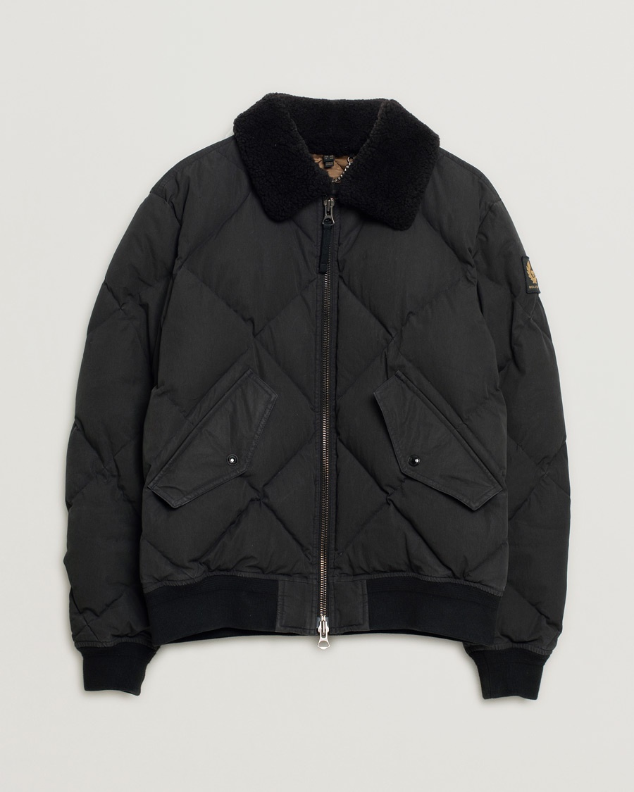 Herr | Pre-owned kläder & skor | Pre-owned | Belstaff Hawkridge Padded Sherling Jacket Black