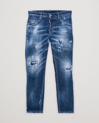 Herr | Pre-owned Jeans | Pre-owned | Dsquared2 Skater Jeans Navy Blue 42