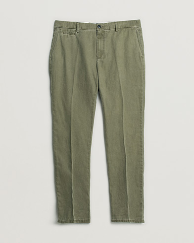 Pre-owned Dondup Joe Cotton Chinos Olive Green – Grön