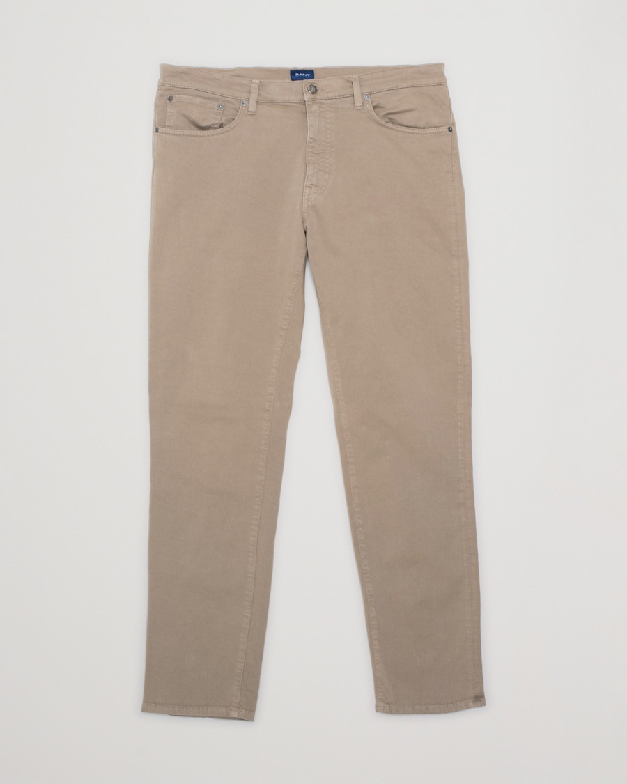 Herr | Pre-owned Byxor | Pre-owned | GANT Hayes Desert Jeans Olive W36L32