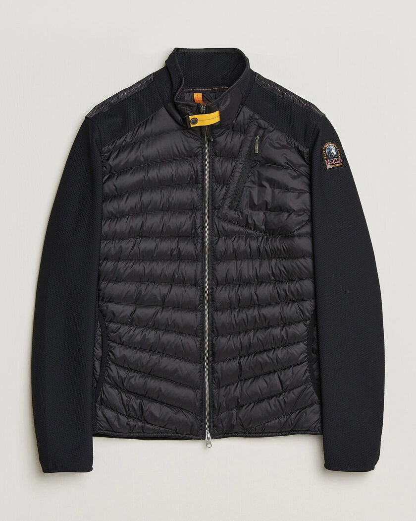 Pre-owned Parajumpers Jayden Mesh Hybrid Jacket Black XL – Svart