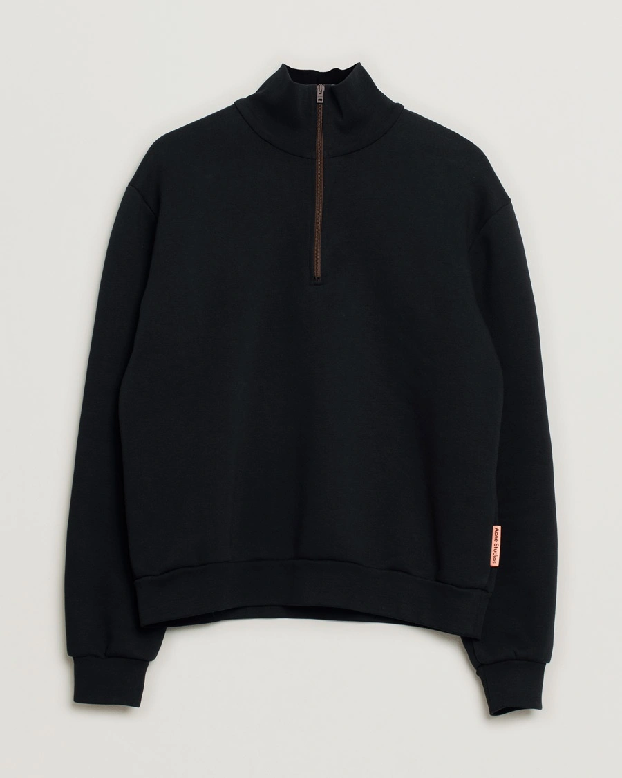 Herr | Pre-owned Tröjor | Pre-owned | Acne Studios Half Zip Sweatshirt Black L