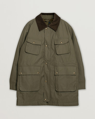 Pre-owned GANT Waxed Double Decker Jacket Hunter Green XL – Grön