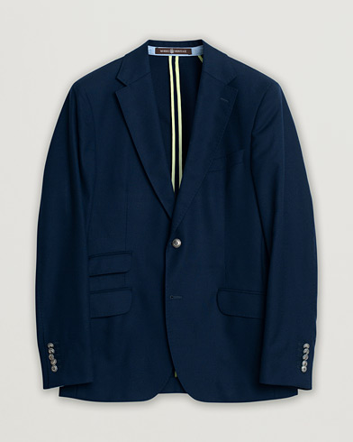 Pre-owned Morris Heritage Club Blazer Navy 50 – Blå
