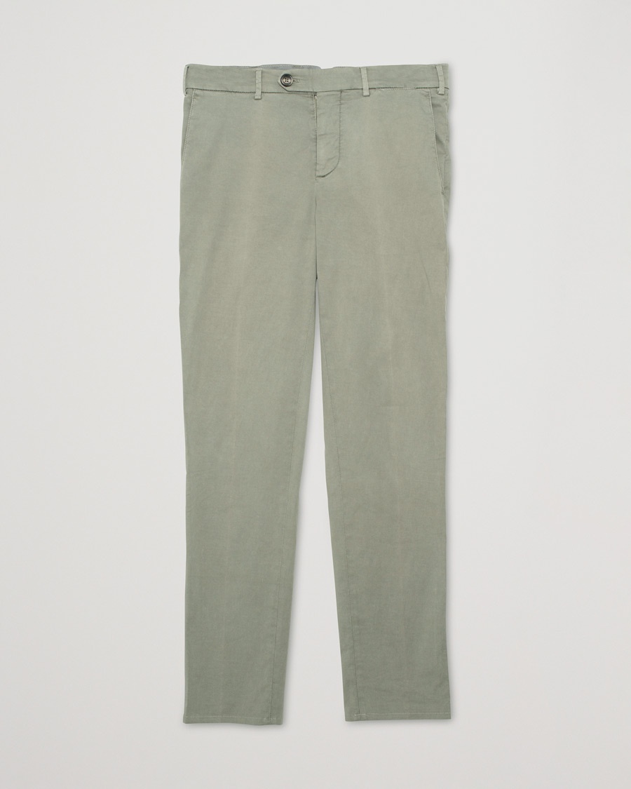 Herr | Pre-owned Byxor | Pre-owned | Brunello Cucinelli Slim Fit Chinos Sage 46