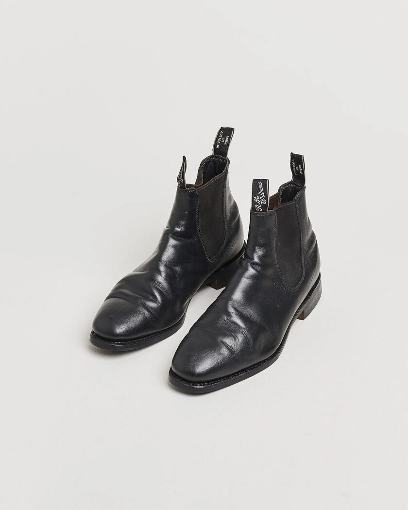 Pre-owned R.M.Williams Comfort Craftsman G Boot Yearling Black UK9 - EU43,5 – Svart