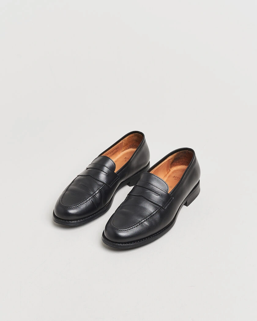 Pre-owned Myrqvist Stenhammar II Loafer Black Calf UK8 - EU42 – Svart