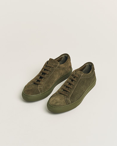 Common Projects Original Achilles Suede Sneaker Army Green 40 – Grön