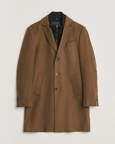 Pre-owned Sand Copenhagen Cashmere Blend Coat Brown 48 – Brun