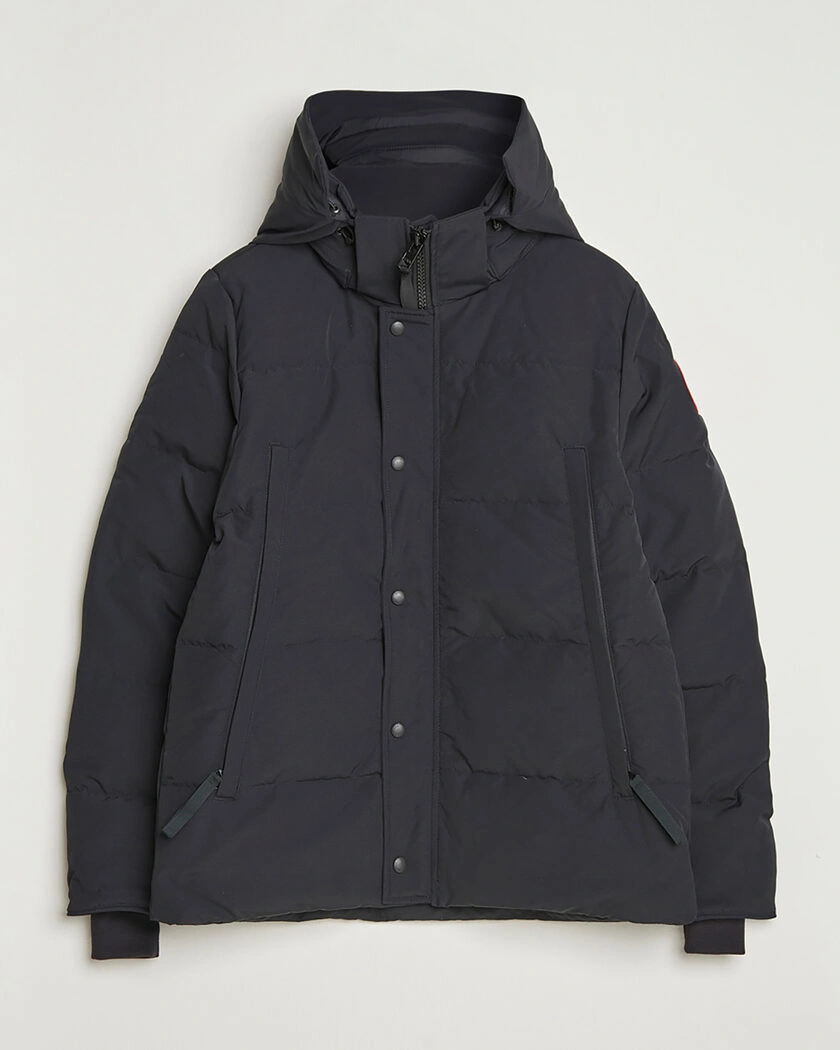 Pre-owned Canada Goose Wyndham Parka Black S – Svart