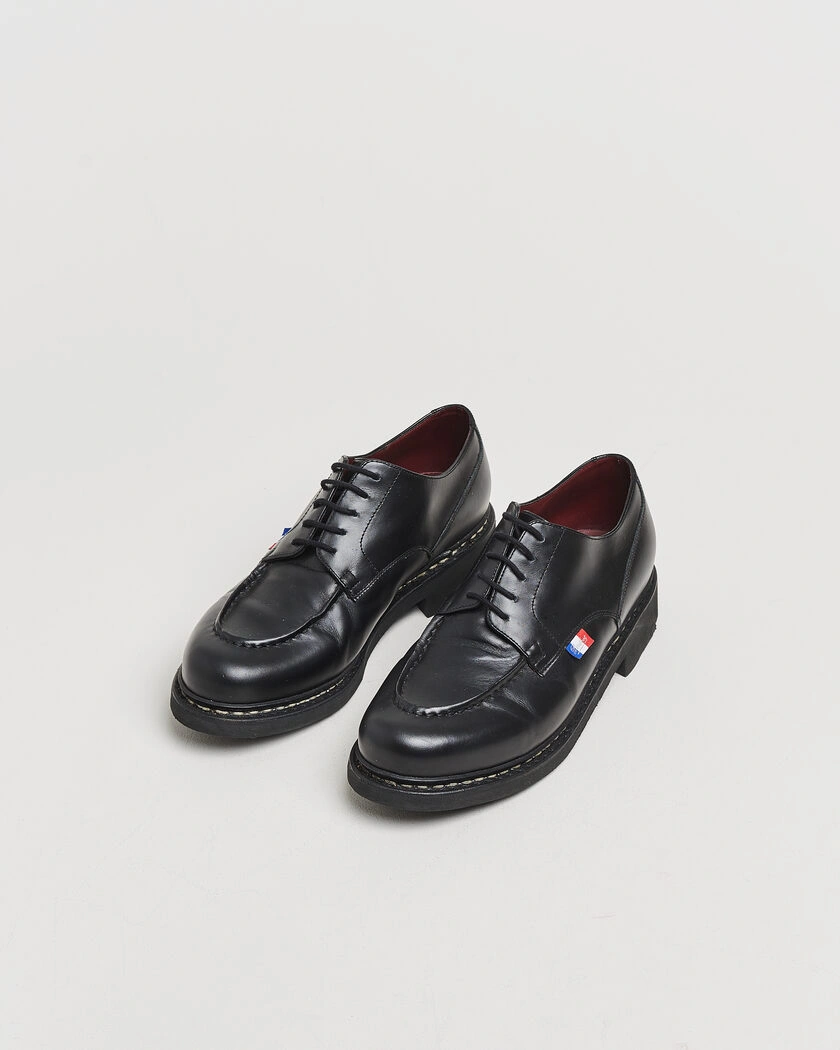 Pre-owned Paraboot Chambord Derby BBR Black UK8,5 - EU42,5 – Svart