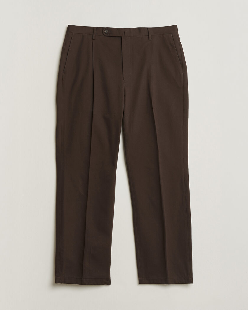 Pre-owned Rubato High Waist Cotton Chino Brown 52 – Brun