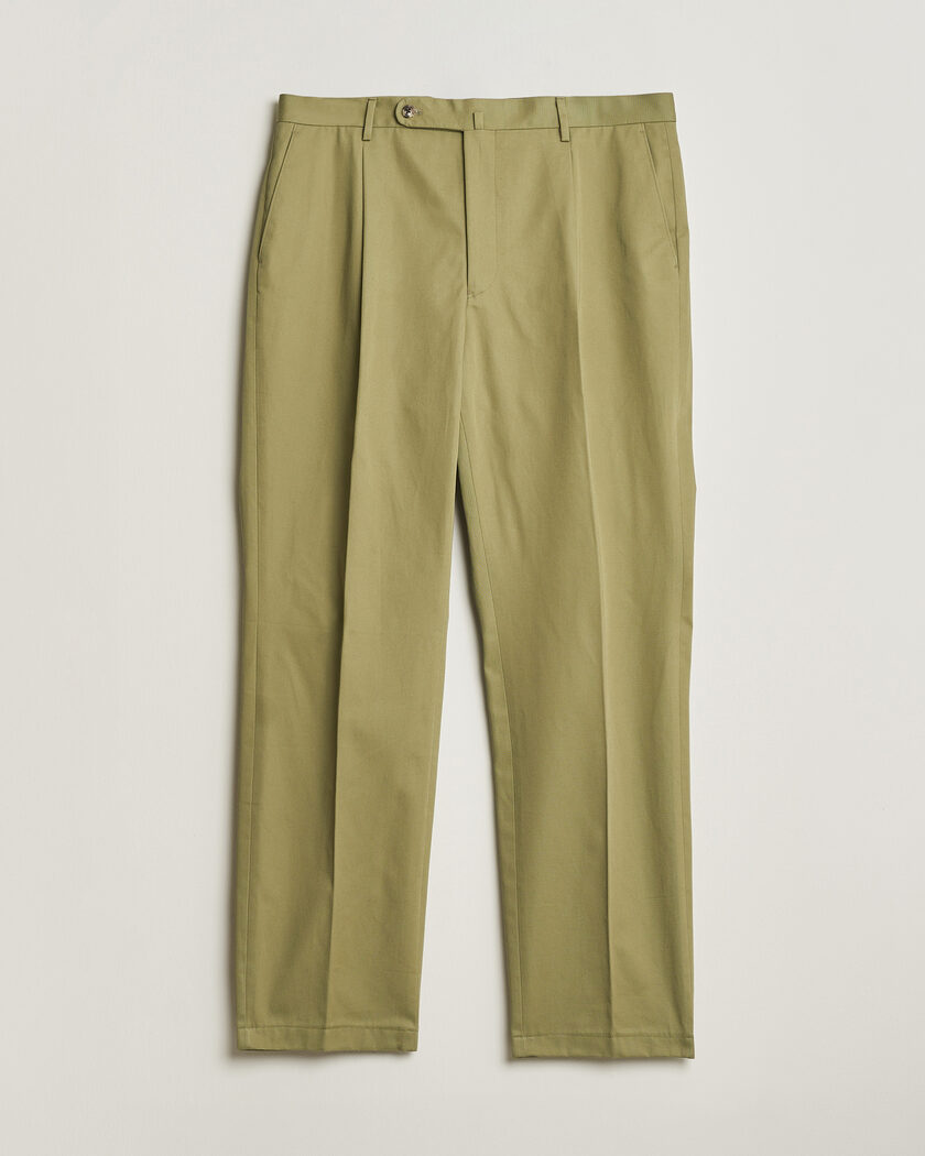Pre-owned Rubato High Waist Cotton Chino Green 52 – Grön