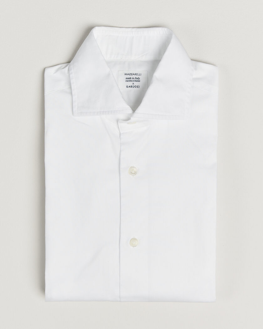 Pre-owned Mazzarelli Soft Cotton Shirt White 39 - M – Vit