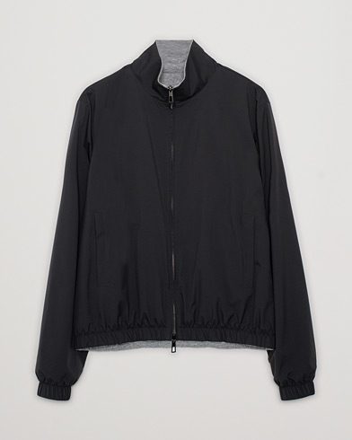 Herr | Pre-owned | Pre-owned | Loro Piana Windmate® Cashmere Reversible Bomber Black 48