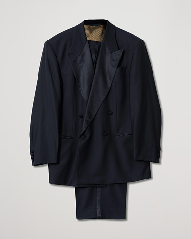 Herr | Pre-owned Kostymer | Pre-owned | Hugo Boss Vintage Tuxedo Super 100 Wool Navy 52