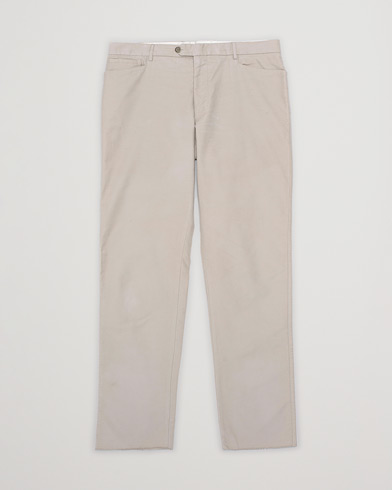 Herr | Pre-owned Byxor | Pre-owned | Corneliani Worsted Cotton Chinos Beige 56