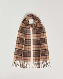  Tartan Lambswool Scarf Muted