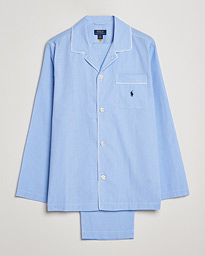  Pyjama Set Mini Gingham Blue