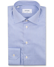  Slim Fit Shirt Stripe Blue